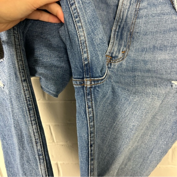 Abercrombie + Fitch Curve Love Ankle Straight Ultra High Rise Jeans Size 27/4 - Picture 7 of 10